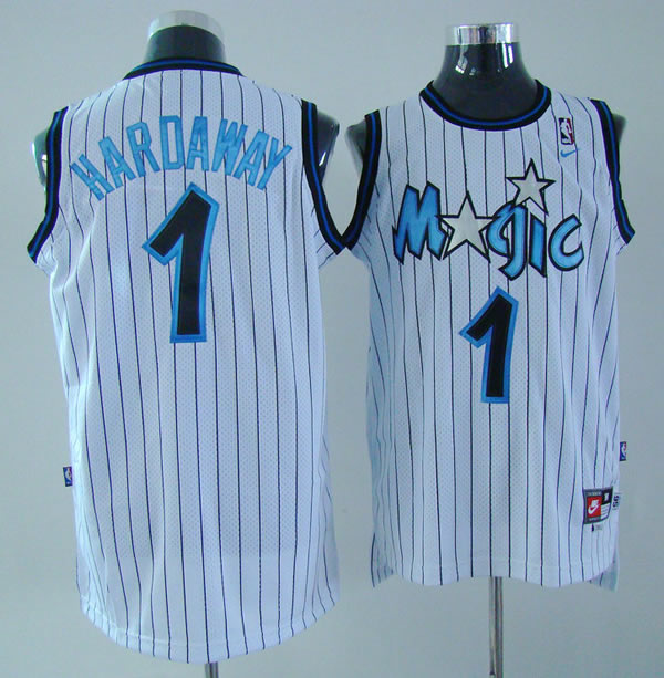  NBA Mitchel Ness Orlando Magic 1 Penny Hardaway White Swingman Jersey